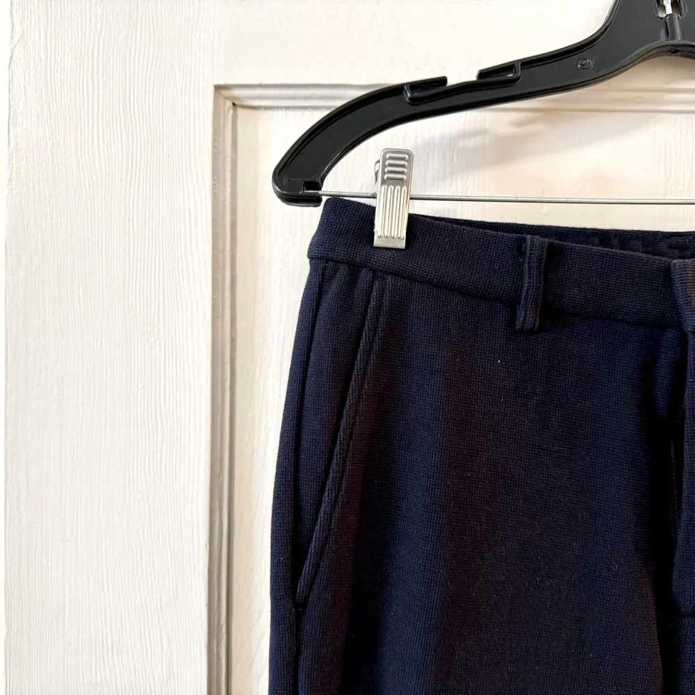Uniqlo | Men's Navy Milano Knit Jogger Pants S